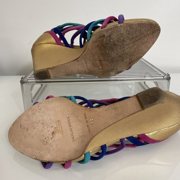 Emilio Pucci Wedges Sz 38 (Read Description) - Picture 5 of 14